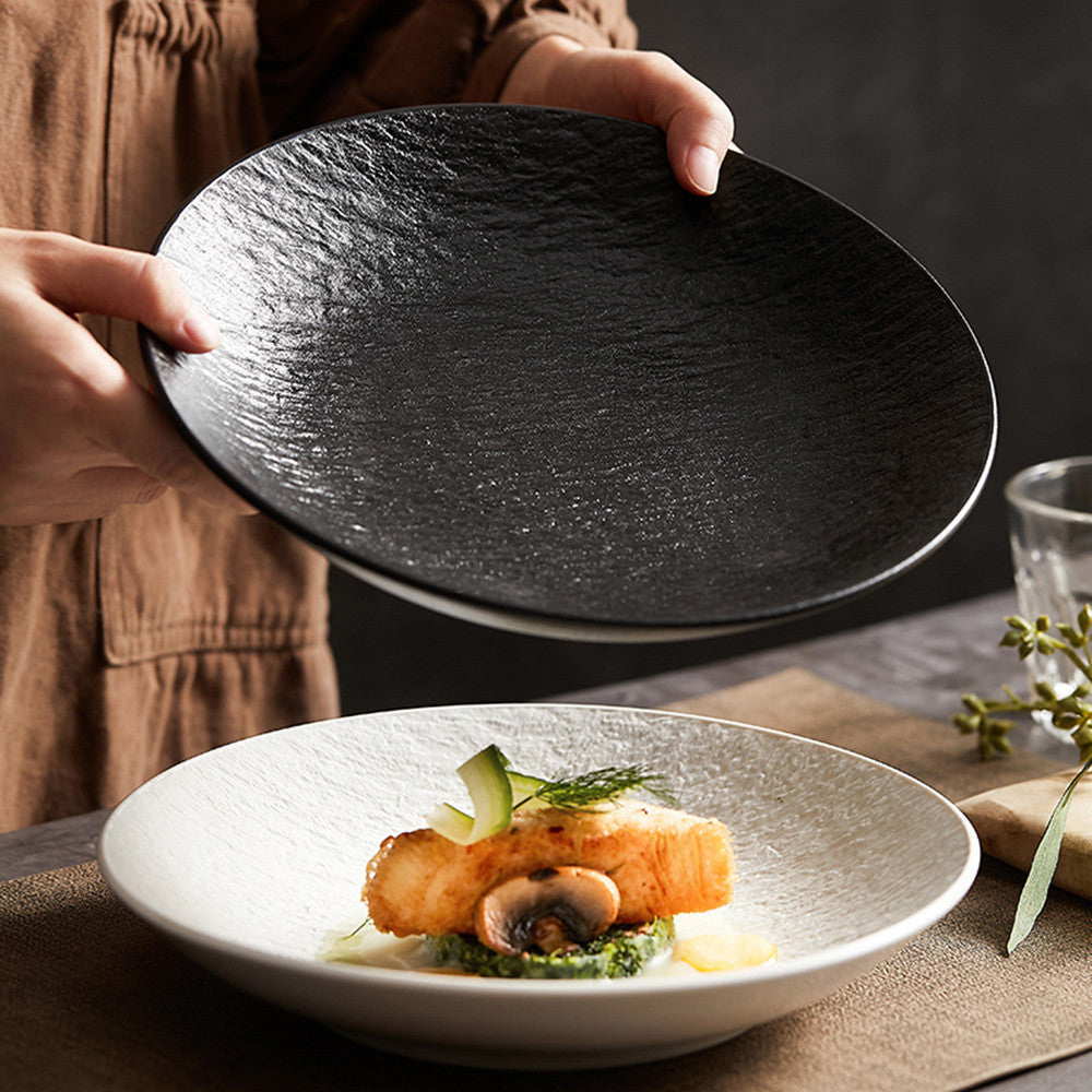 Modern Ceramic Salad & Pasta Plate
