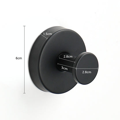 Stainless Steel Suction Cup Wall Hook | No-Drill Bathroom & Kitchen Organizer