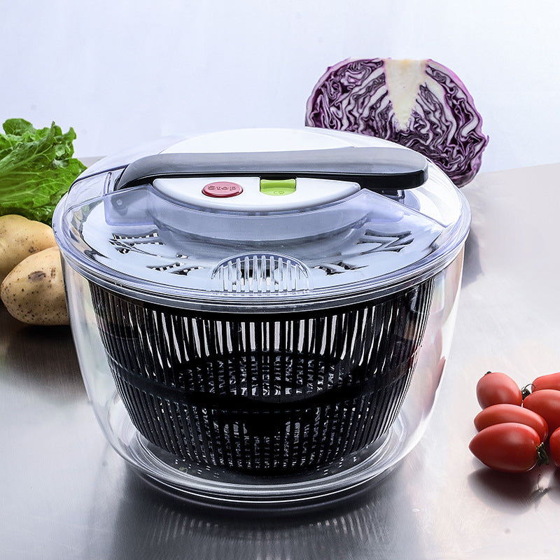 Large Capacity 2-in-1 Salad Spinner & Vegetable Washer