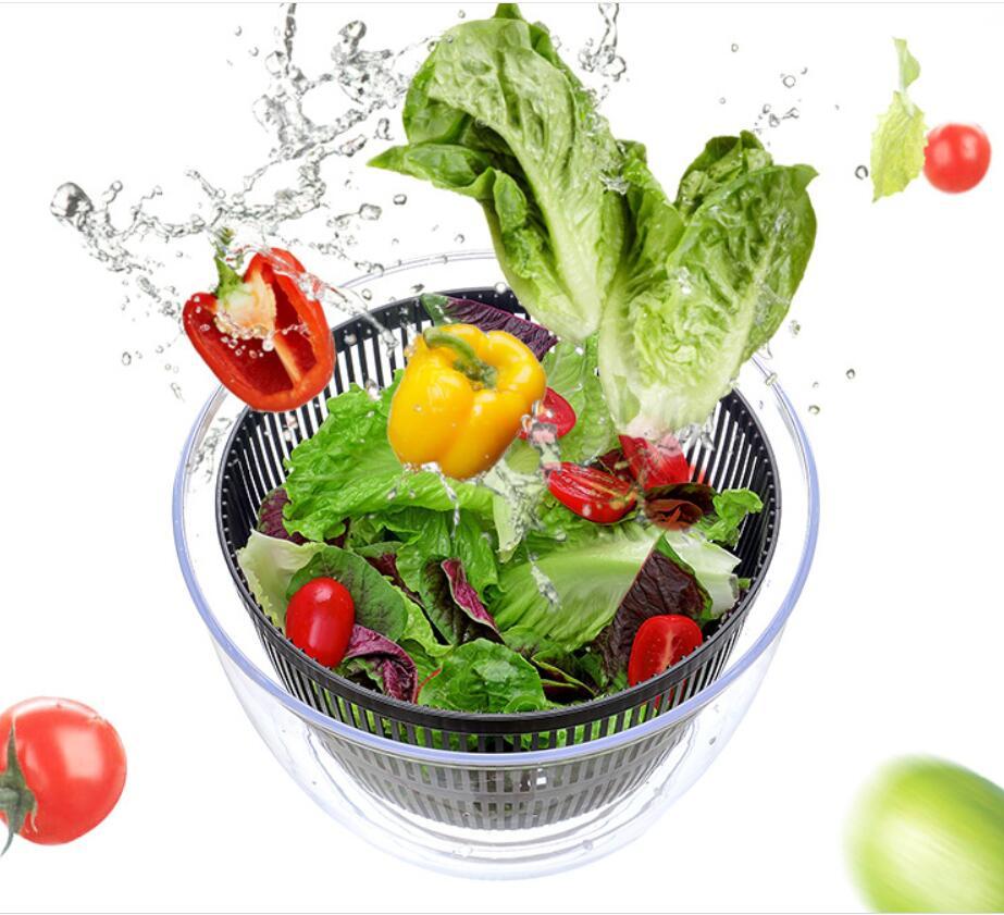 Large Capacity 2-in-1 Salad Spinner & Vegetable Washer