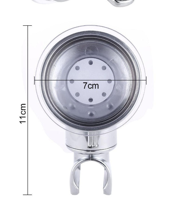 No-Drill Suction Cup Shower Head Holder for Bathroom