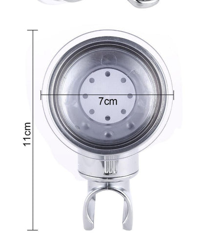 No-Drill Suction Cup Shower Head Holder for Bathroom