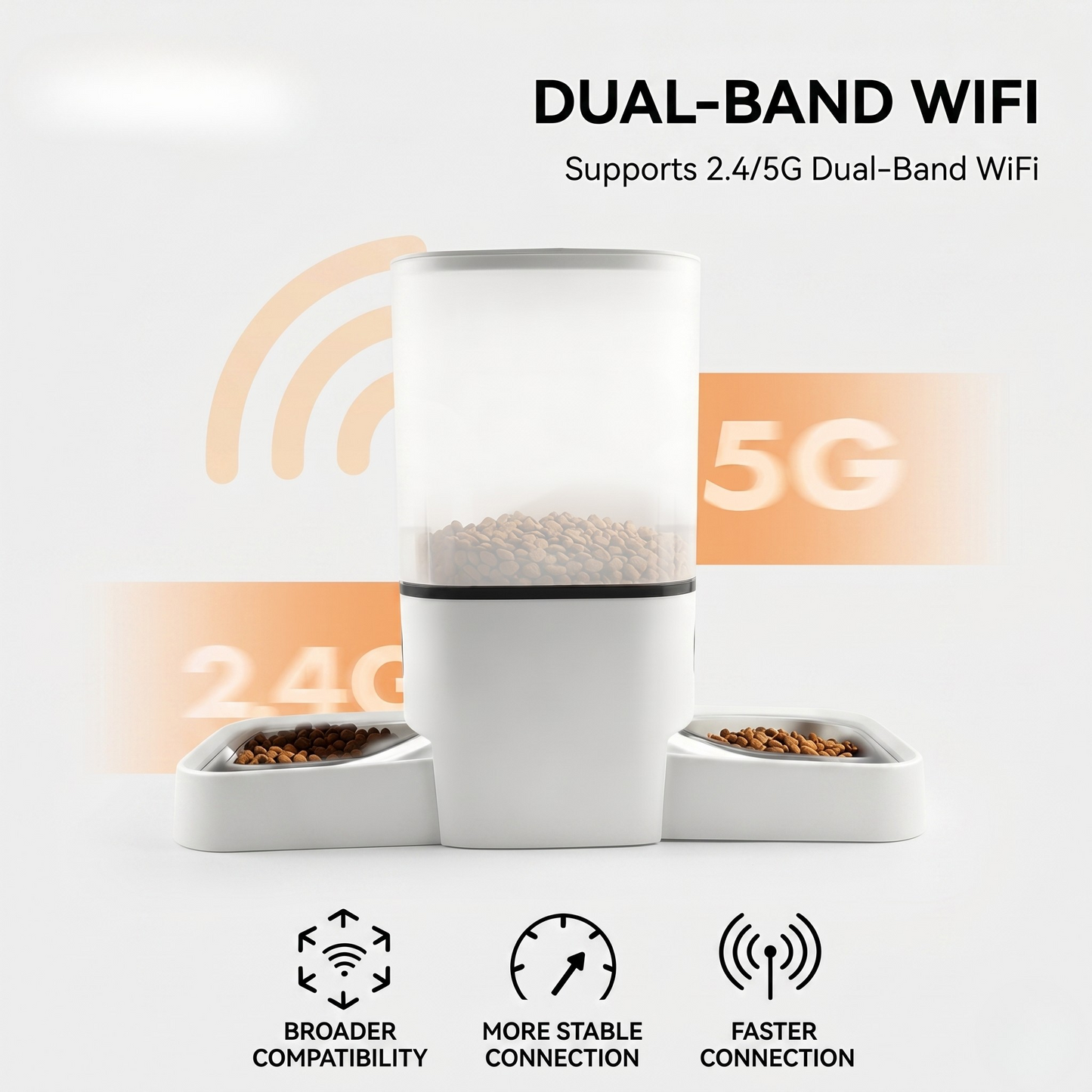 Smart WiFi Automatic Pet Feeder