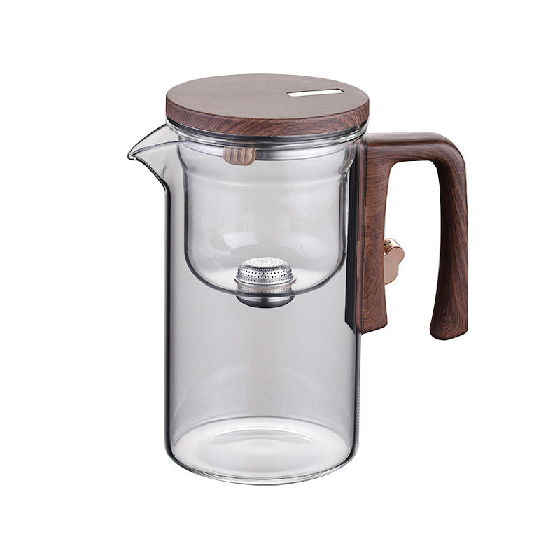 Glass Teapot with Magnetic Infuser Filter | Heat-Resistant Tea Brewing Set (520ml / 720ml)