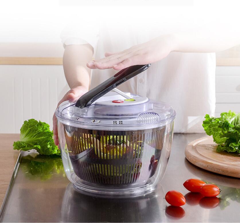 Large Capacity 2-in-1 Salad Spinner & Vegetable Washer