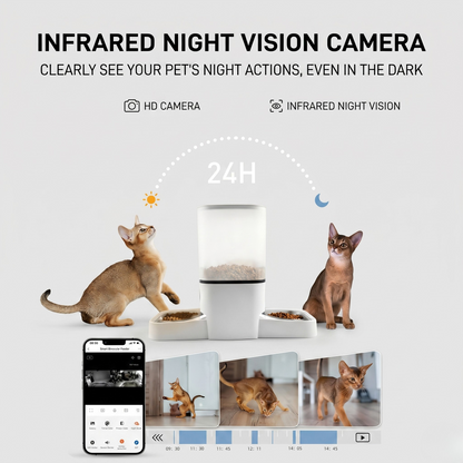 Smart WiFi Automatic Pet Feeder