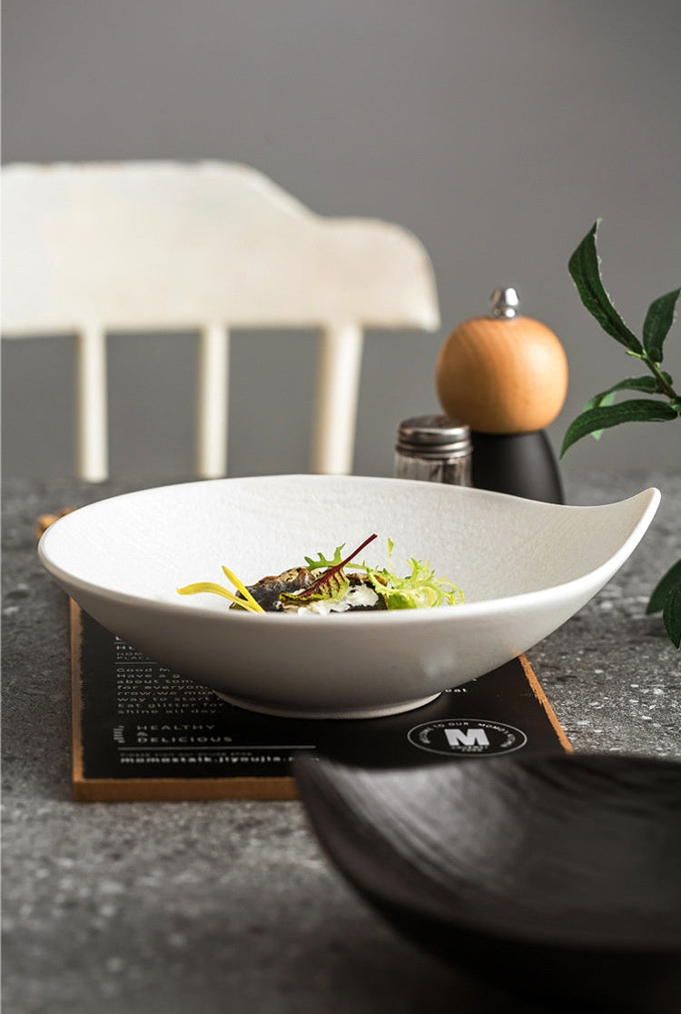 Modern Ceramic Salad & Dessert Bowl