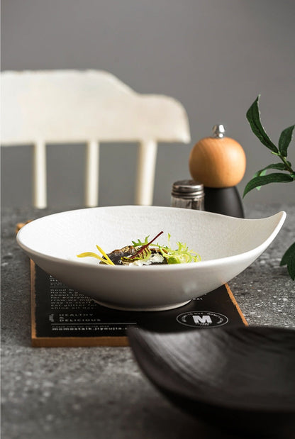 Modern Ceramic Salad & Dessert Bowl