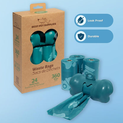 Pet Waste Bag (Set of 24 Rolls with Bag)