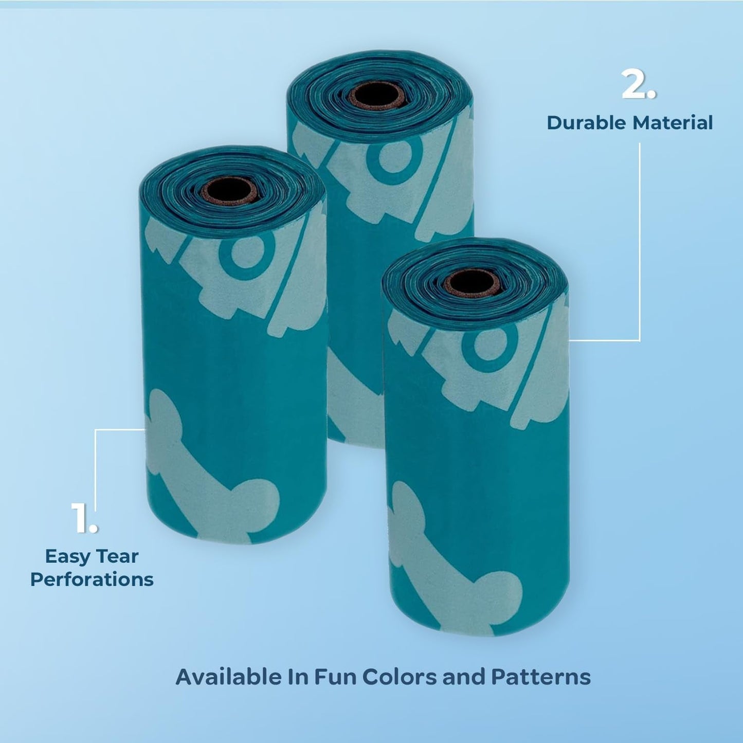 Pet Waste Bag (Set of 24 Rolls with Bag)