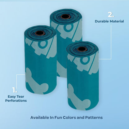 Pet Waste Bag (Set of 24 Rolls with Bag)