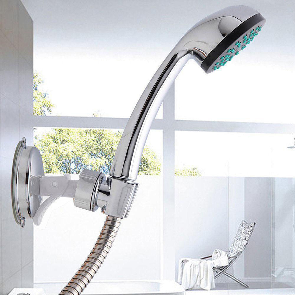 No-Drill Suction Cup Shower Head Holder for Bathroom