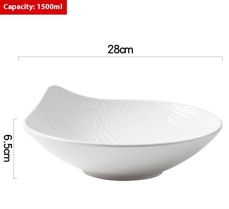 Modern Ceramic Salad & Dessert Bowl