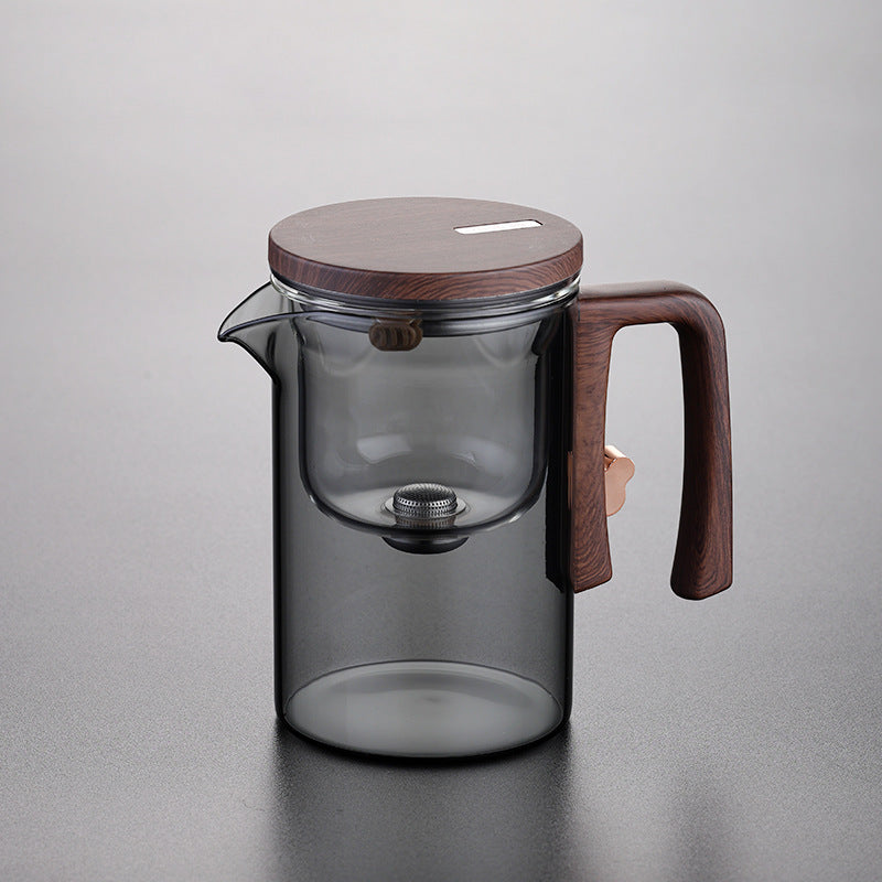 Glass Teapot with Magnetic Infuser Filter | Heat-Resistant Tea Brewing Set (520ml / 720ml)