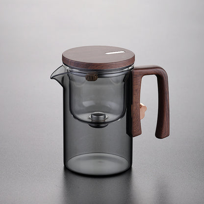 Glass Teapot with Magnetic Infuser Filter | Heat-Resistant Tea Brewing Set (520ml / 720ml)