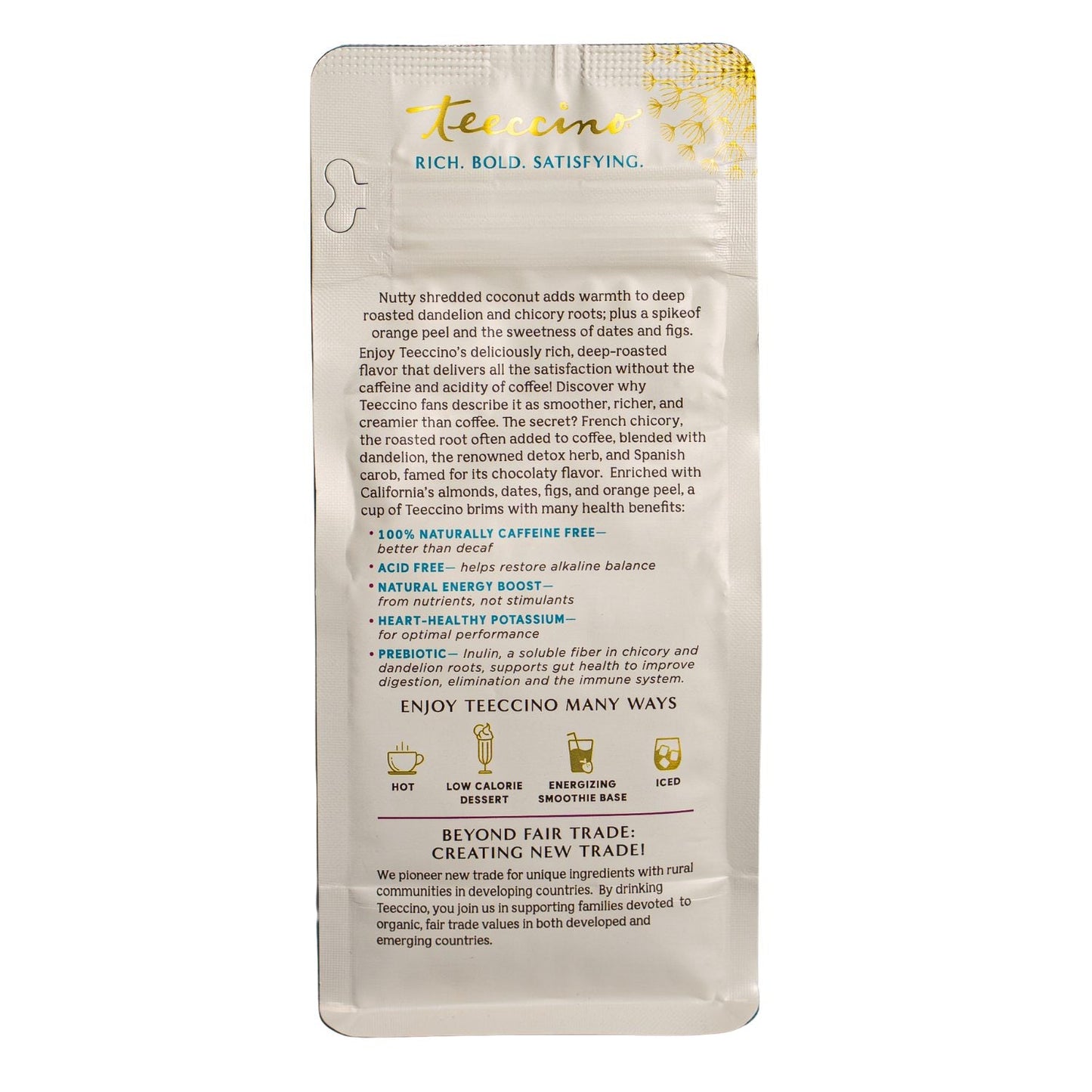 Dandelion Coconut Herbal Coffee