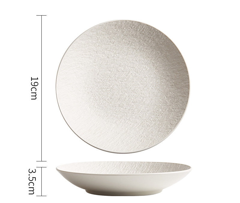 Modern Ceramic Salad & Pasta Plate