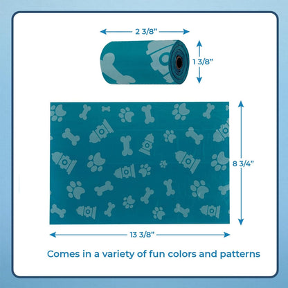 Pet Waste Bag (Set of 24 Rolls with Bag)