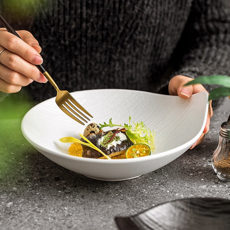 Modern Ceramic Salad & Dessert Bowl
