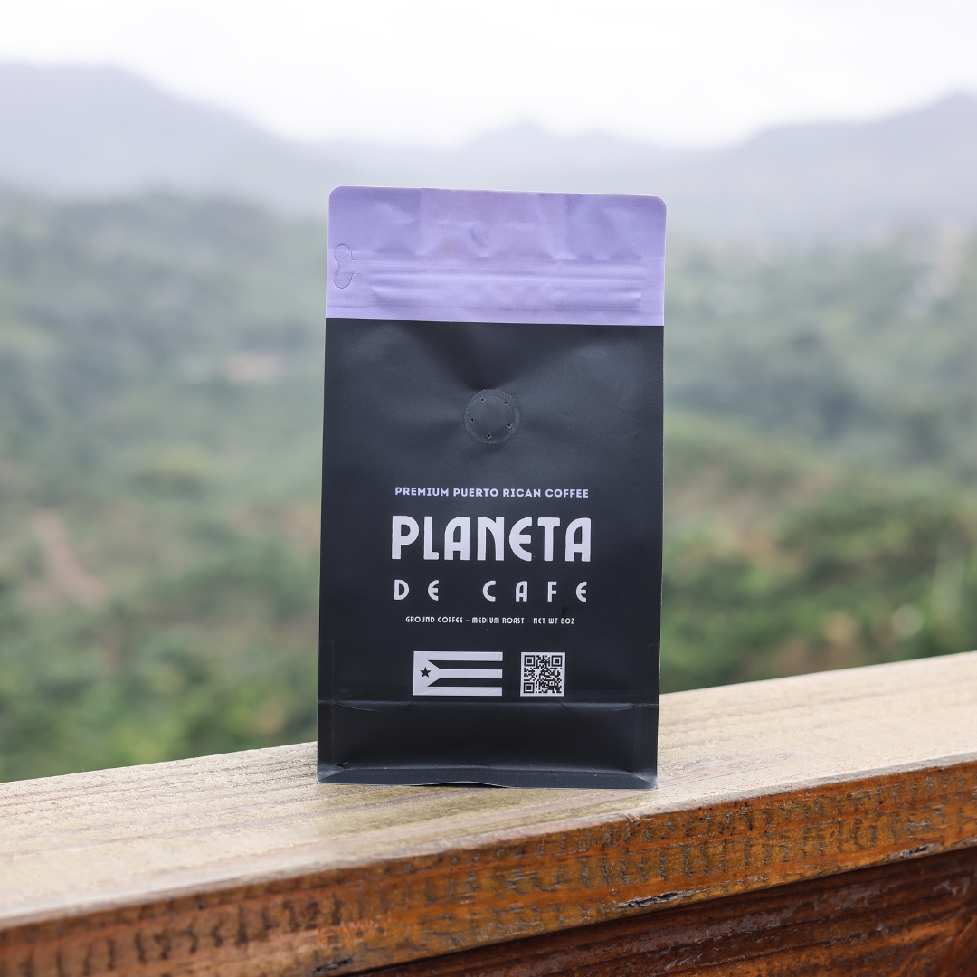 Puerto Rican Medium Roast Coffee - Ground (8 Oz)