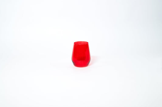 Cherry Red - Stemless Colored Wine Glass