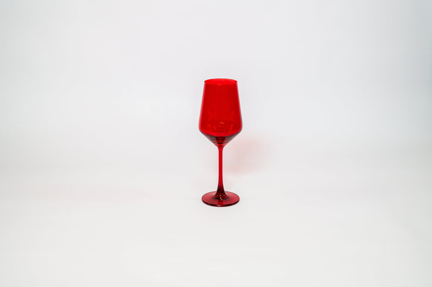 Cherry Red - Stemless Colored Wine Glass