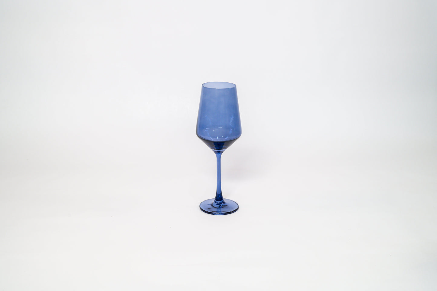 Indigo-go - Stemless Colored Wine Glass