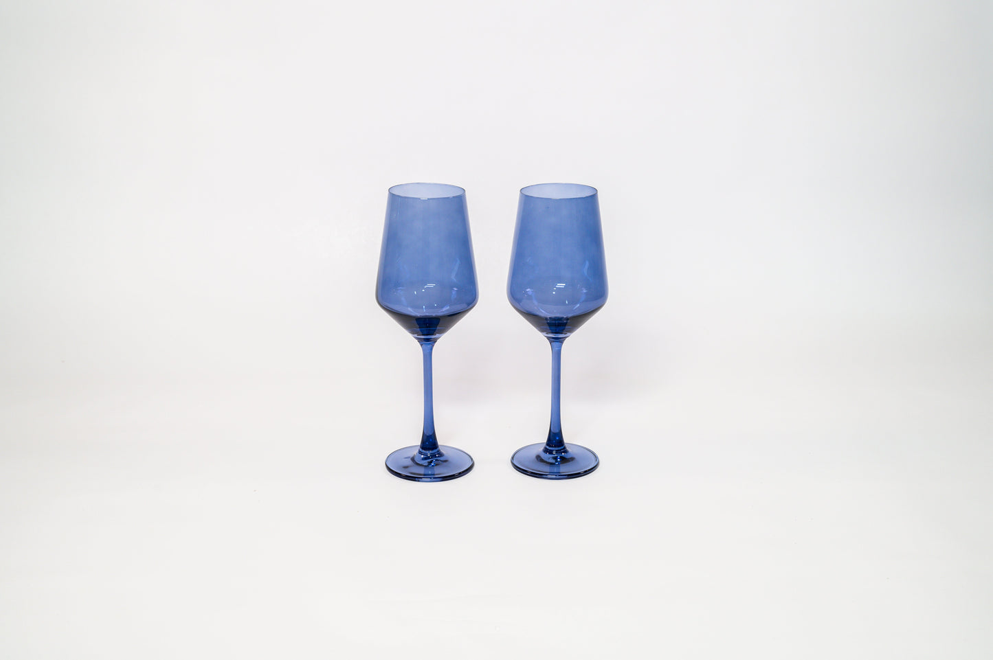 Indigo-go - Stemless Colored Wine Glass