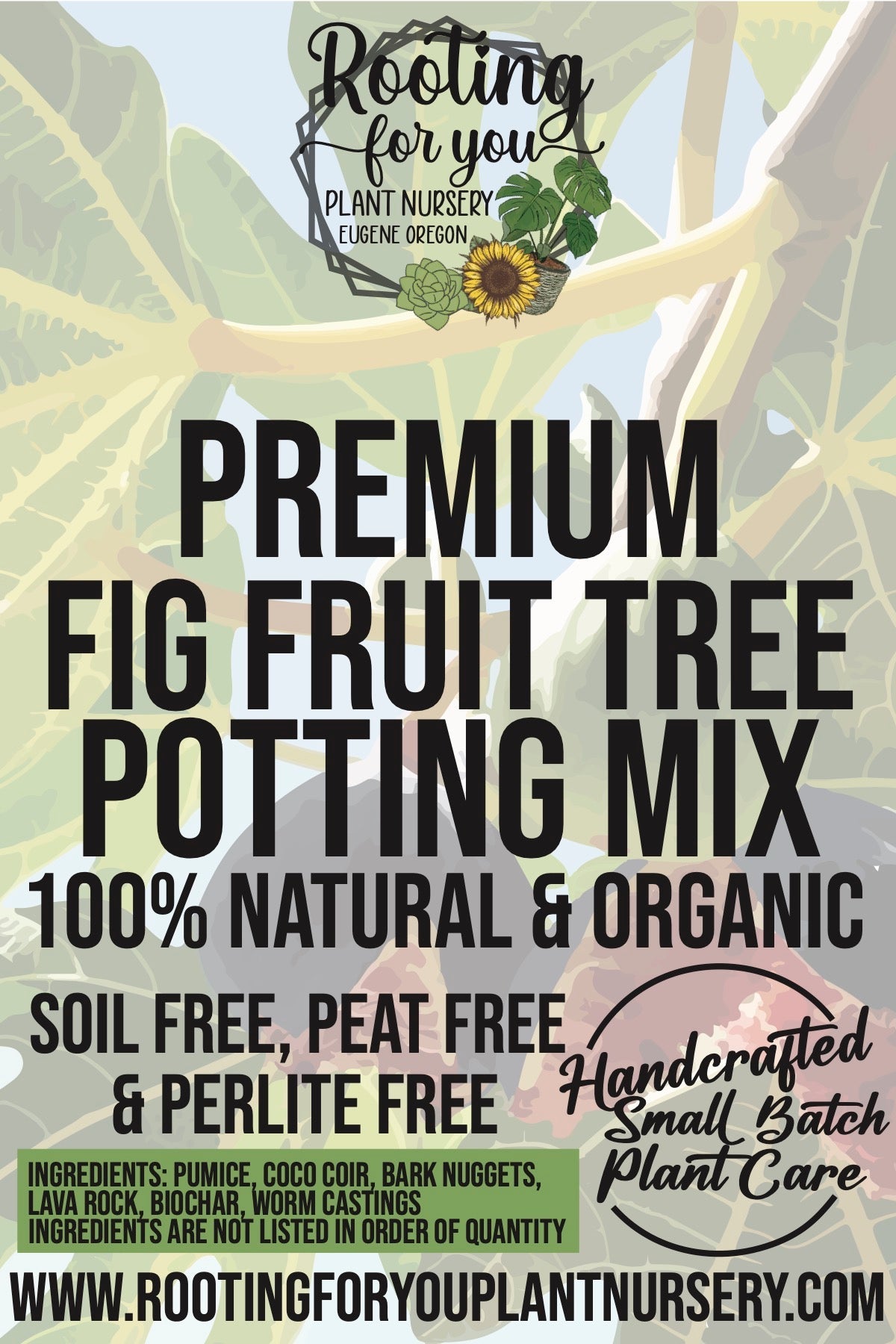 Fig Fruit Tree Premium Potting Mix