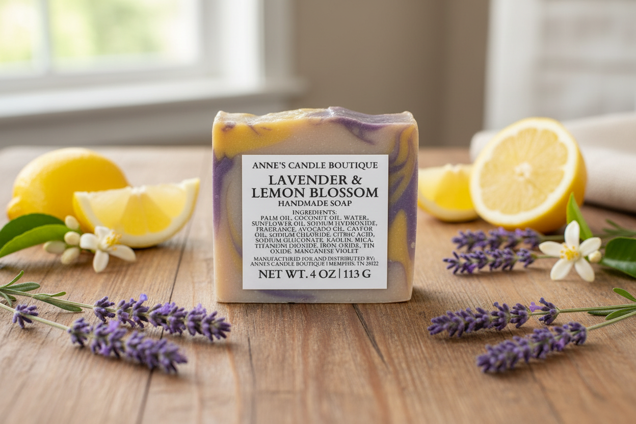 Lavender and Lemon Blossom Soap