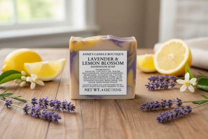 Lavender and Lemon Blossom Soap