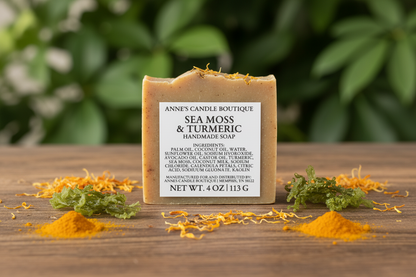 Sea Moss and Turmeric Soap