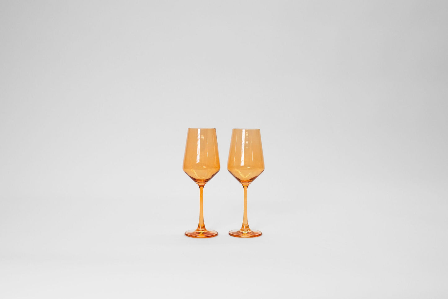 Creamsicle - Stemless Colored Wine Glass