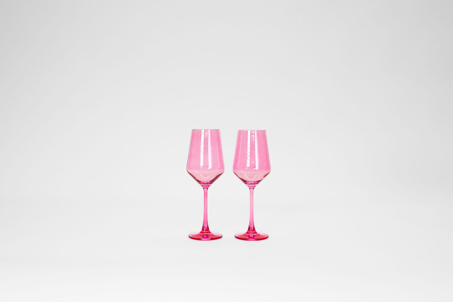 Bubblegum Pink - Stemless Colored Wine Glass