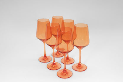 Aperol Orange - Stemless Colored Wine Glass