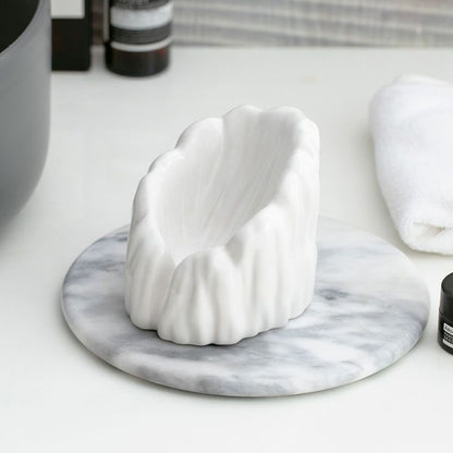 Minimalist Ceramic Drain Soap Holder