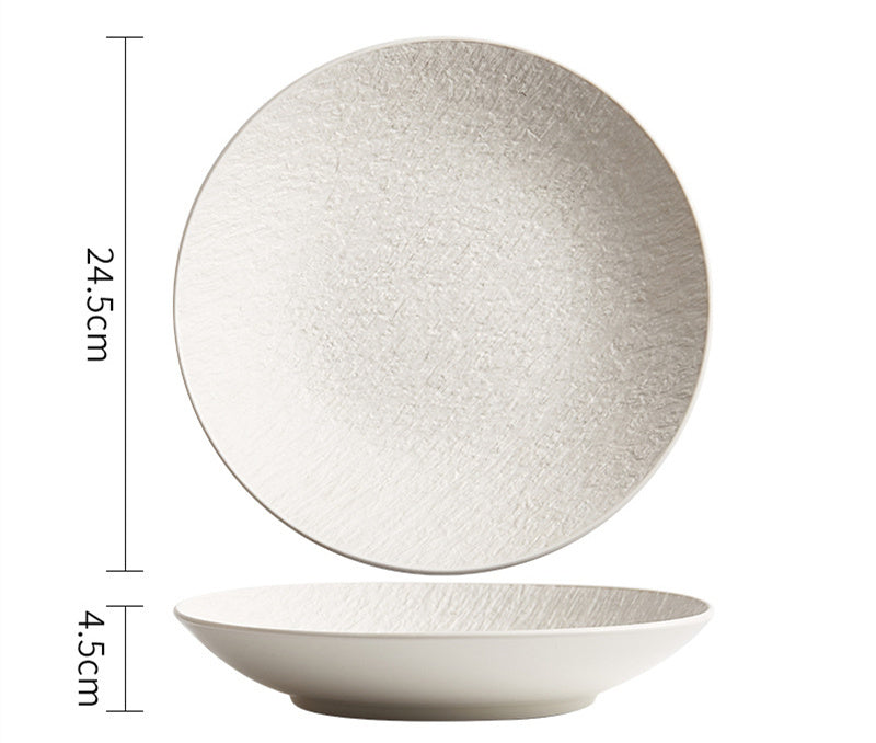 Modern Ceramic Salad & Pasta Plate