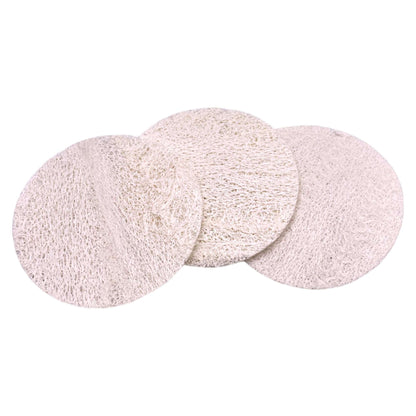 Loofah Pad | Exfoliation Face & Body Scrubber | 3.5"