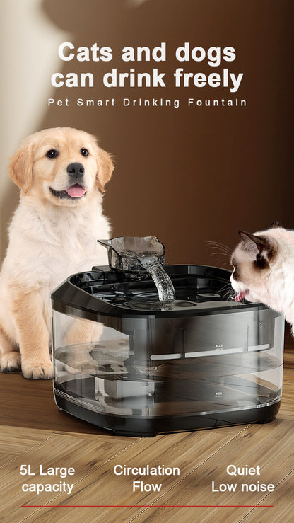 Automatic Pet Water Fountain with Filtration