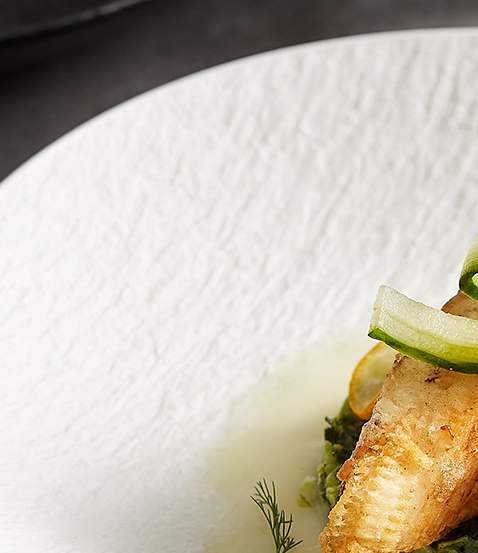 Modern Ceramic Salad & Pasta Plate